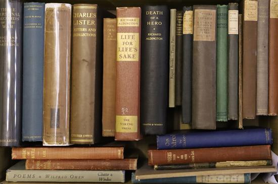 Flecker, James Elroy - The Old Ships, qto, paper wraps, The Poetry Bookshop, London 1915, Hodgson, William Noel -